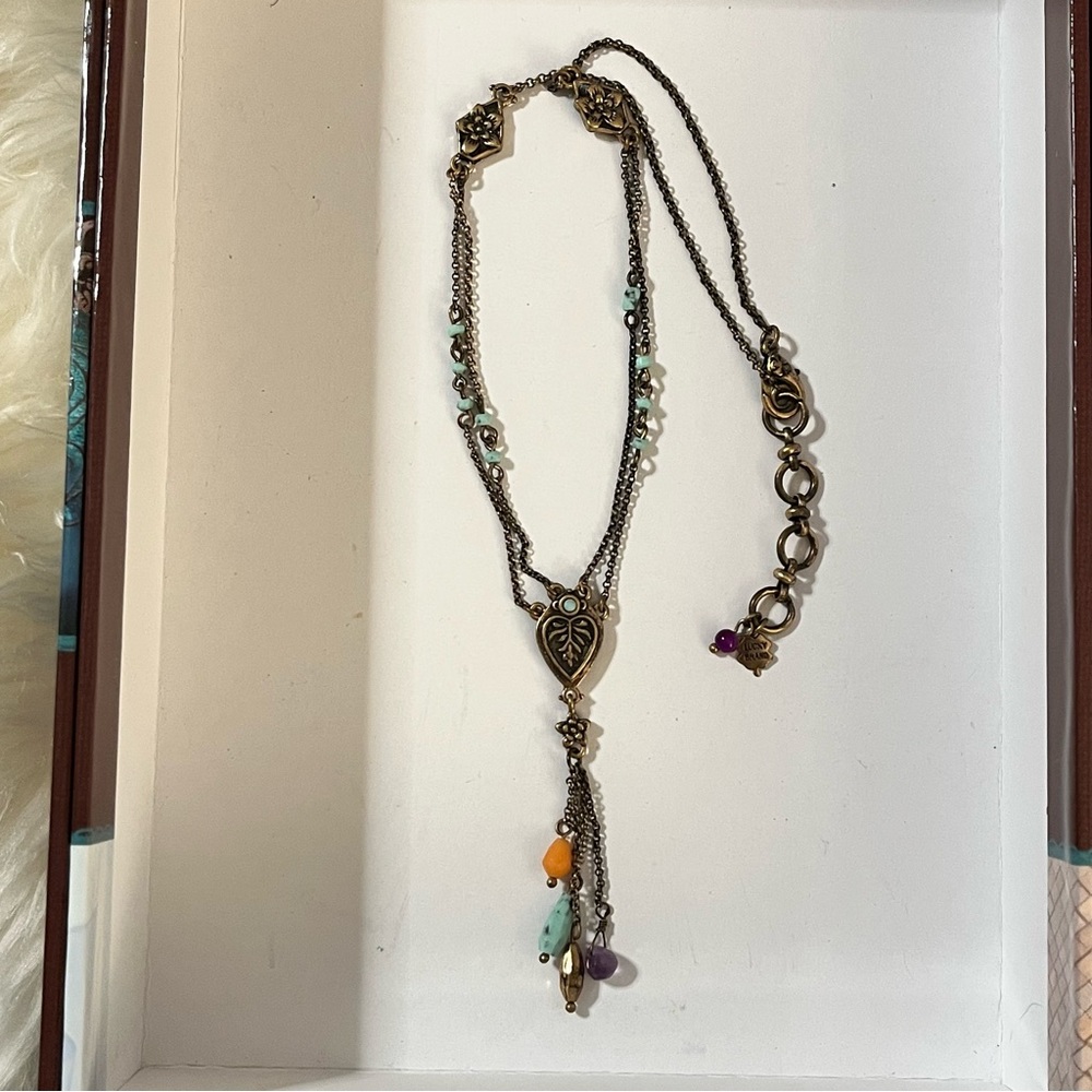 Lucky Brand Multi-Color Boho Necklace